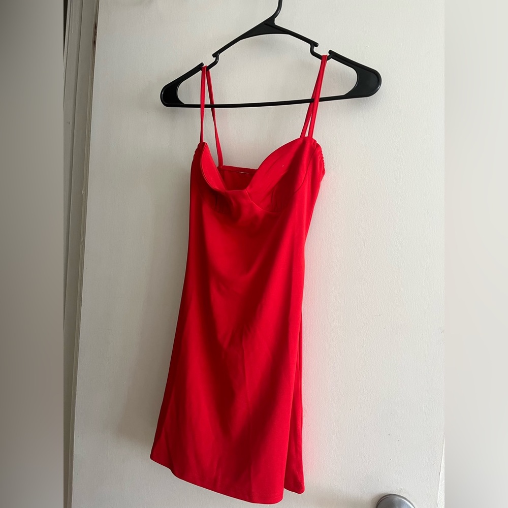 Red SUN DRESS